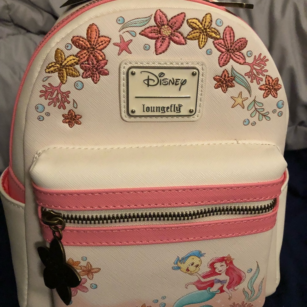 BNWT Loungefly Ariel mini backpack